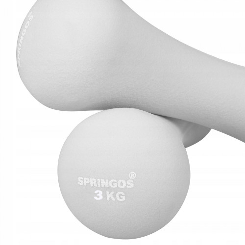 Гантель  Springos 2 x 3 кг FA1042 - фото №2